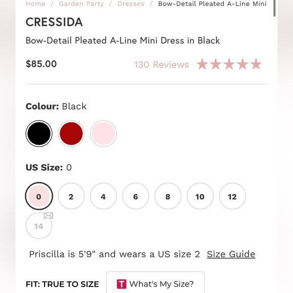 Oh Polly bow dress - Picture 2 of 4